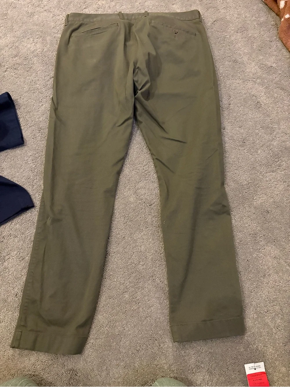 J. Crew Olive Green Chinos - Straight Leg 36x30